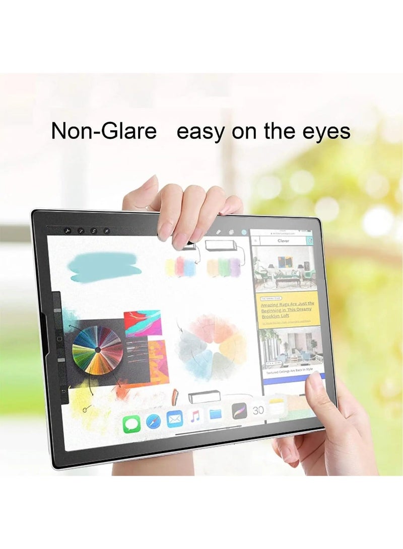 حماية شاشة 1-Pack لجهاز Xiaomi Pad 7S Pro/Pad 6S Pro/Honor GT2 Pro 12.5 2025/ Honor Magicpad 3 12.5 2025، واقي شاشة يشبه الورق، فيلم حماية PET متميز بتغطية كاملة، فيلم حماية غير لامع - Image 2